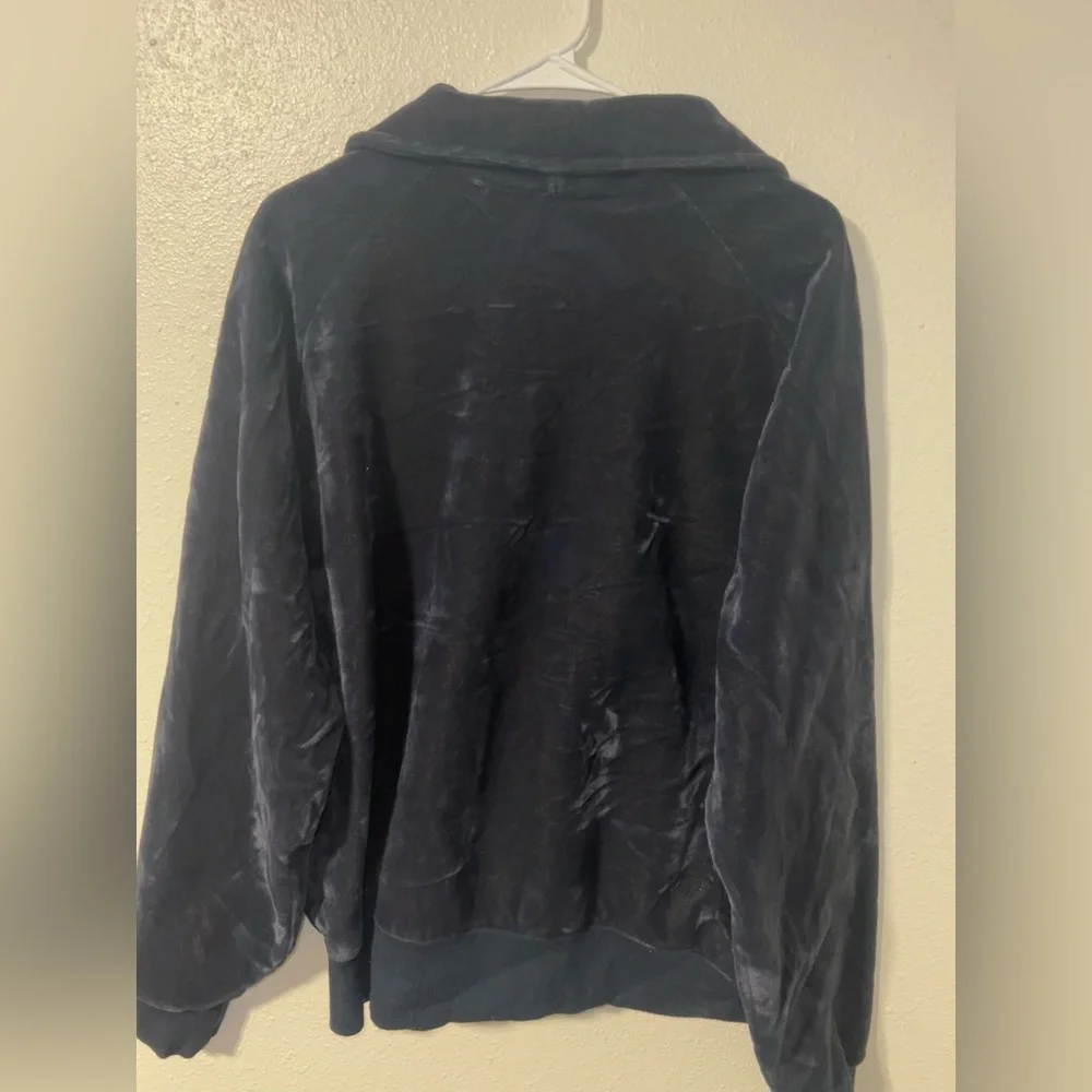 Vintage Carhartt Mens Velour Jacket Blue - Picture 5 of 5
